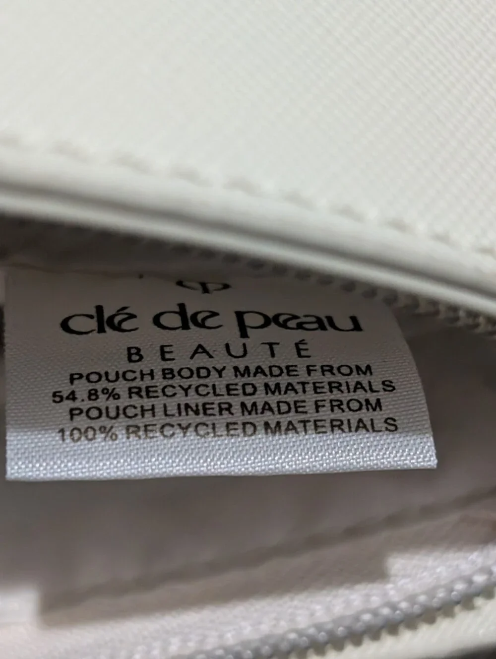 New Cle de Peau Cosmetics Bag Pouch Clutch Gold Monogram Price is firm
